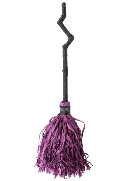 Purple broomstick